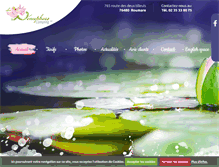 Tablet Screenshot of camping-les-nenuphars.com